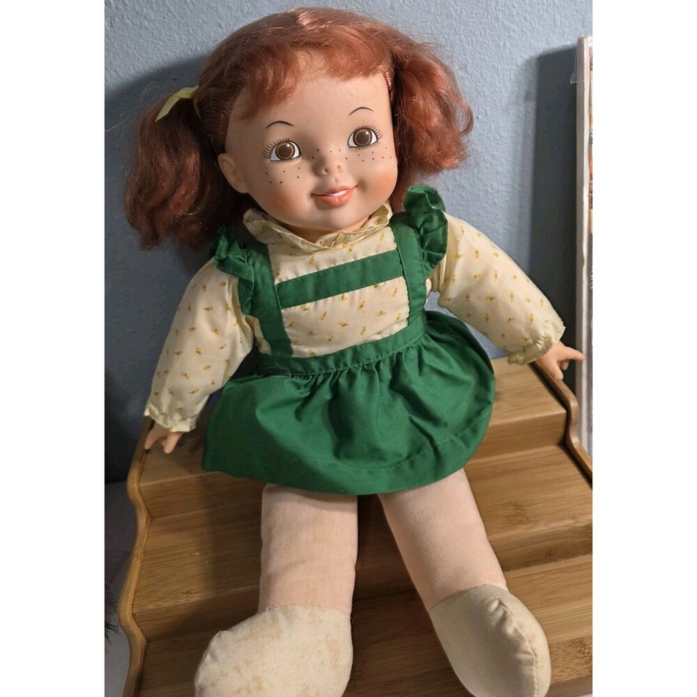 1988 Quilted Northern Tissue Advertising Collector Doll James River Red Hair 16"